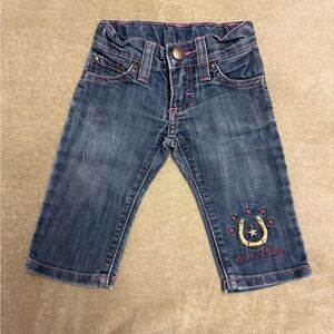Wrangler Infant Girls Jeans with Embroidery